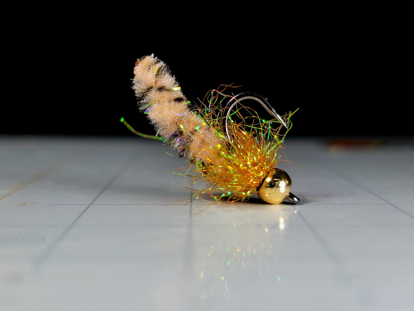 Mottled Galaxy Mop Fly - 3 Pack