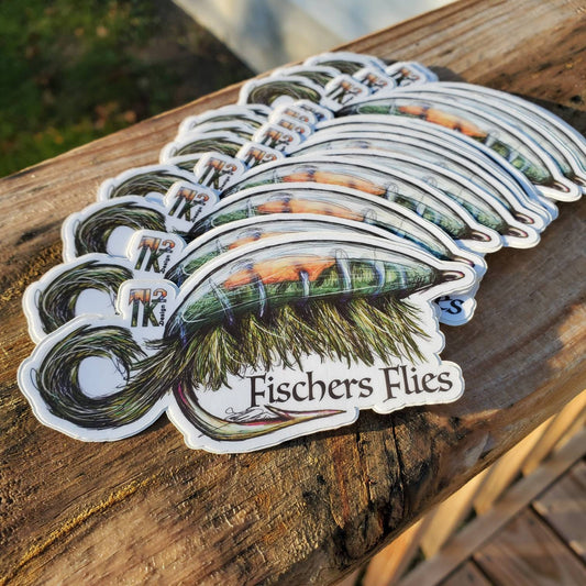 Fischer's Flies Scud Sticker