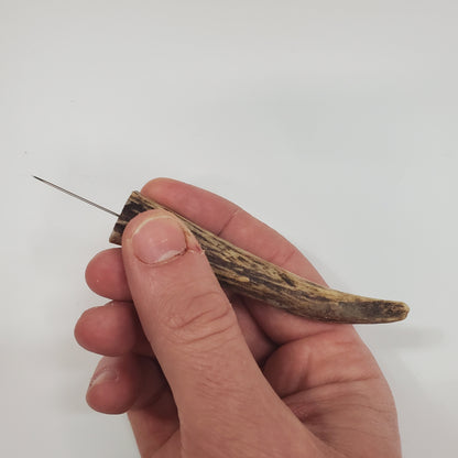 Deer Antler Bodkin for Fly Tying or Sewing