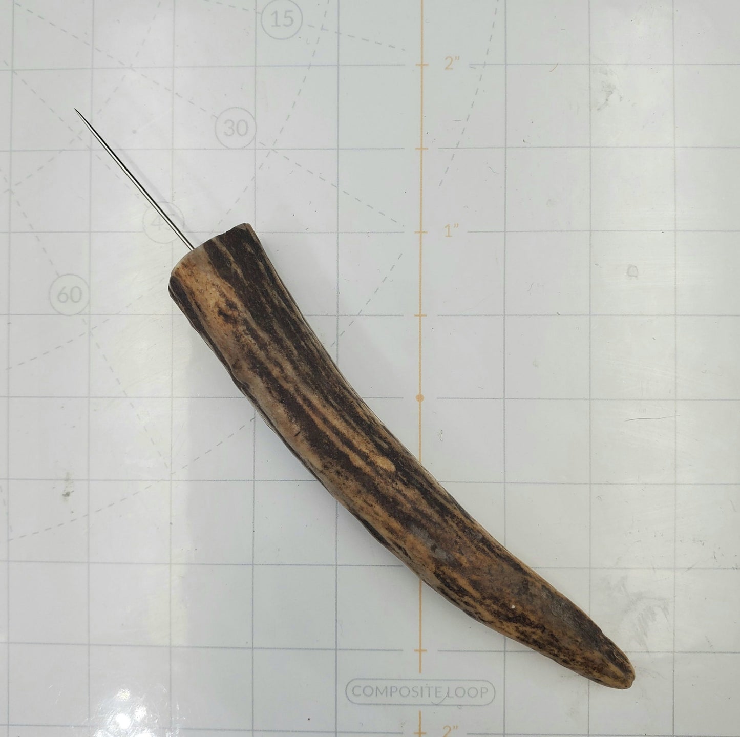 Deer Antler Bodkin for Fly Tying or Sewing